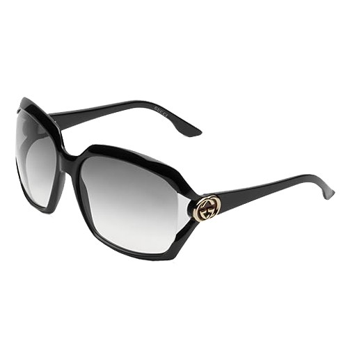 Noir Gucci Lunettes De Soleil G De Verrouillage Et De Détail Web